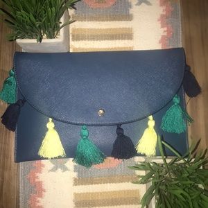 Navy blue purse